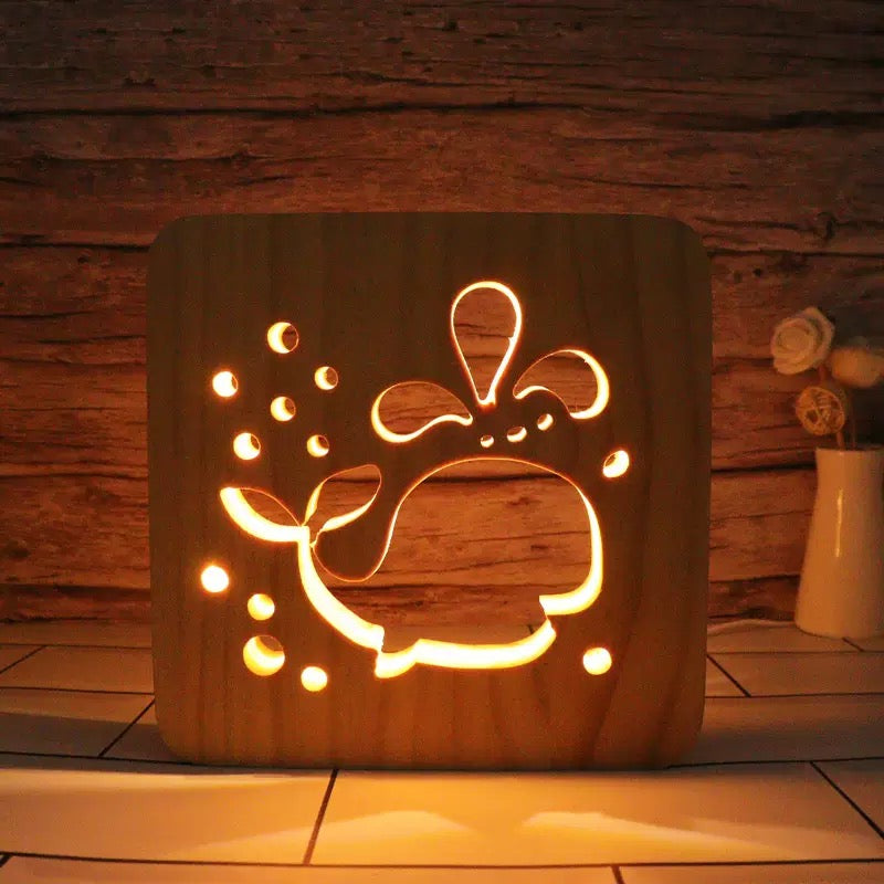 FantasyLight™ – 3D sovrumslampa med mjuk, stämningsfull belysning