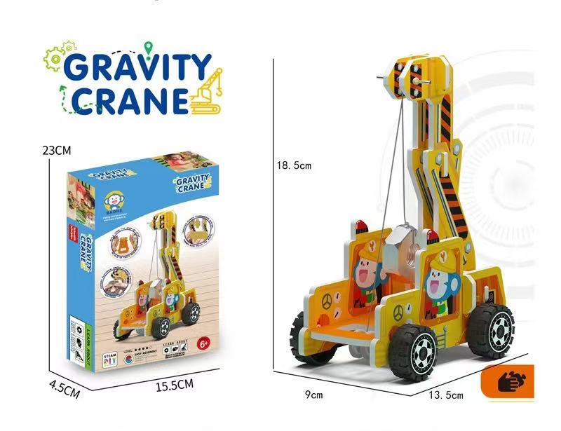 3D-pussel & Byggsats i Kartong – Kreativ Modell för Barn