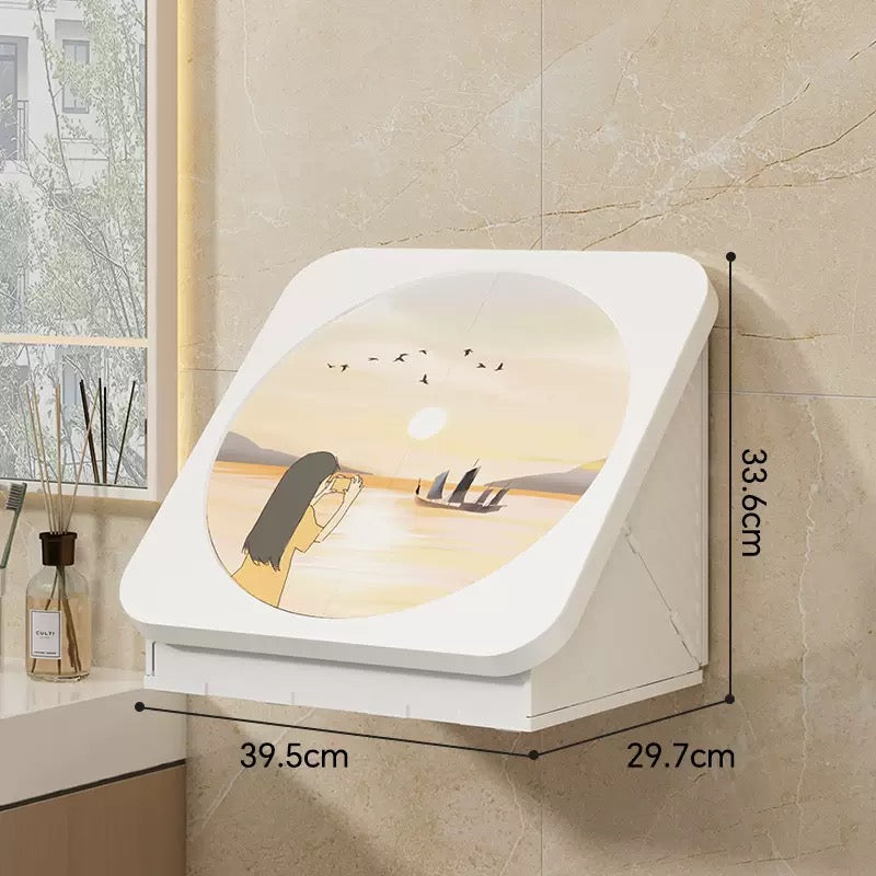 Dold Förvaring Bakom Tavla – Vattentätt Väggskåp för Badrum