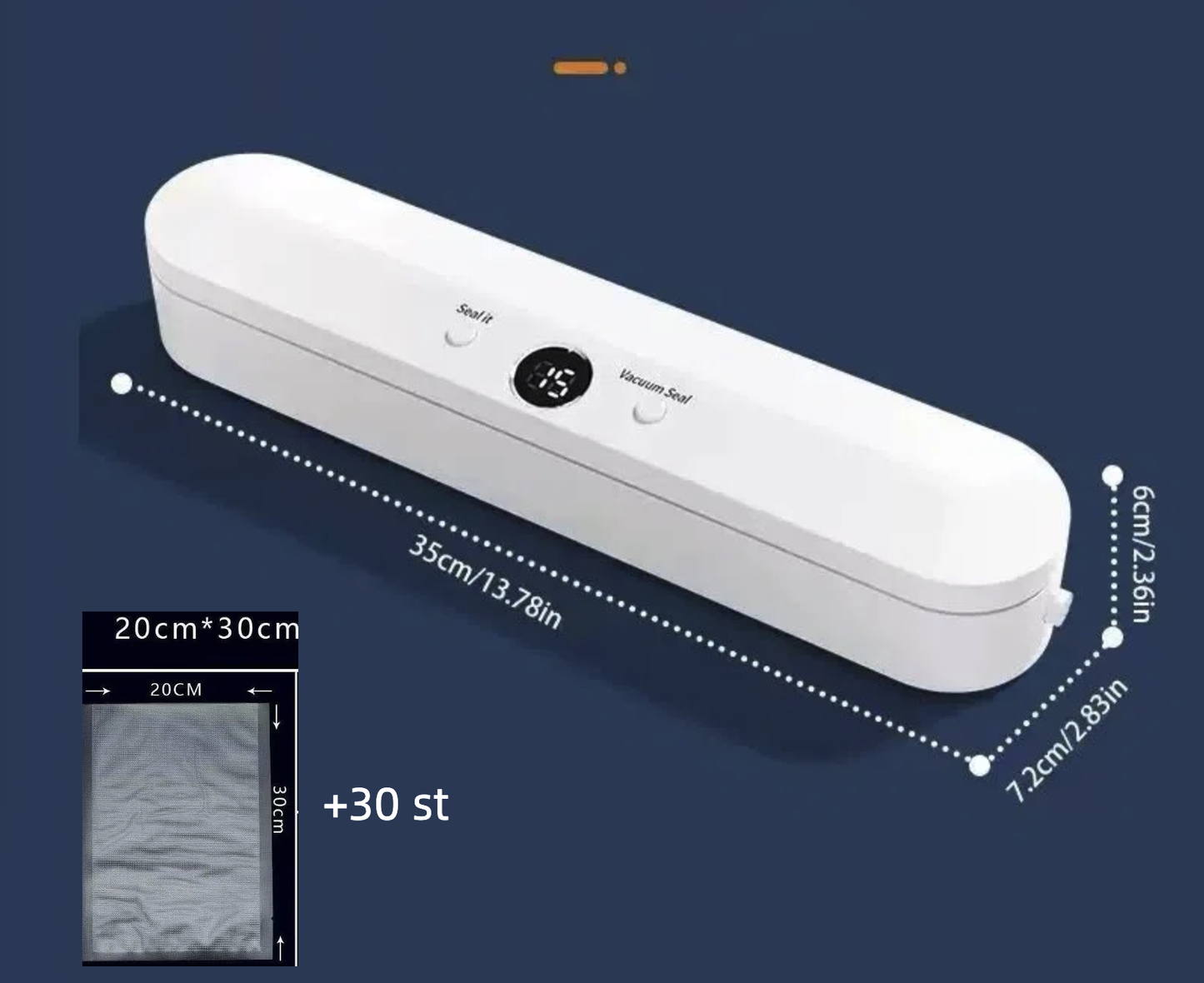 Automatisk Vakuumförpackare – Försegla Mat & Behåll Smaken