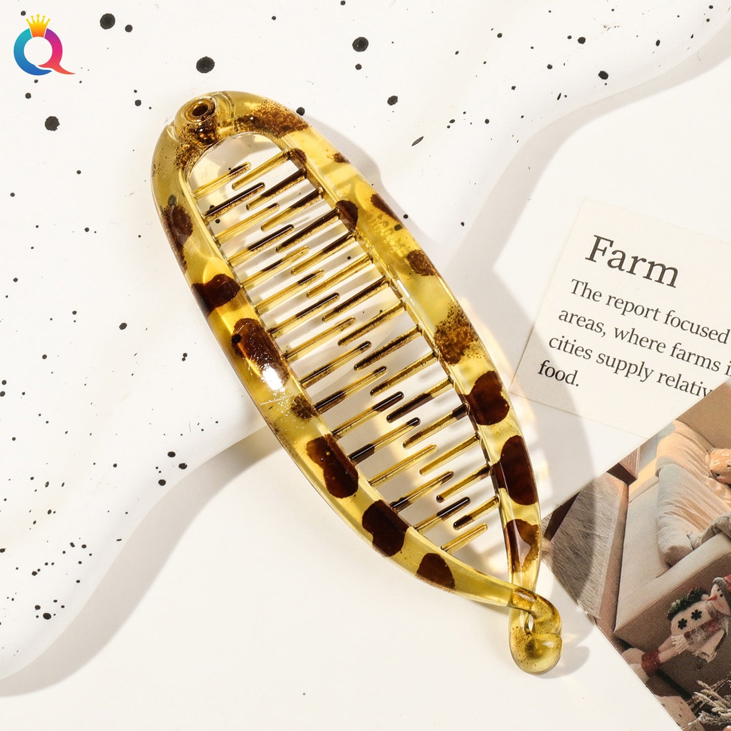 Snygg Hårklämma för "Lazy days" – Enkel och skonsam