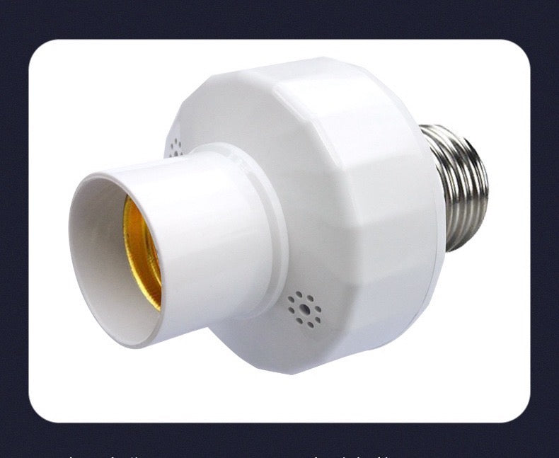 E27 Lamphållare med Rörelsesensor (Radar) – Tänds automatiskt