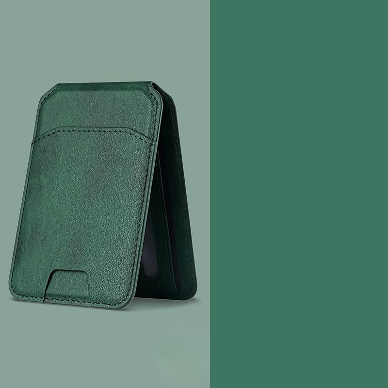 Magnetisk MagSafe-Plånbok för iPhone – 4200Gs Styrka, RFID-skydd & Stativ