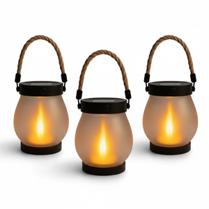 Dancing Flame – solcellslykta med realistisk lågeffekt