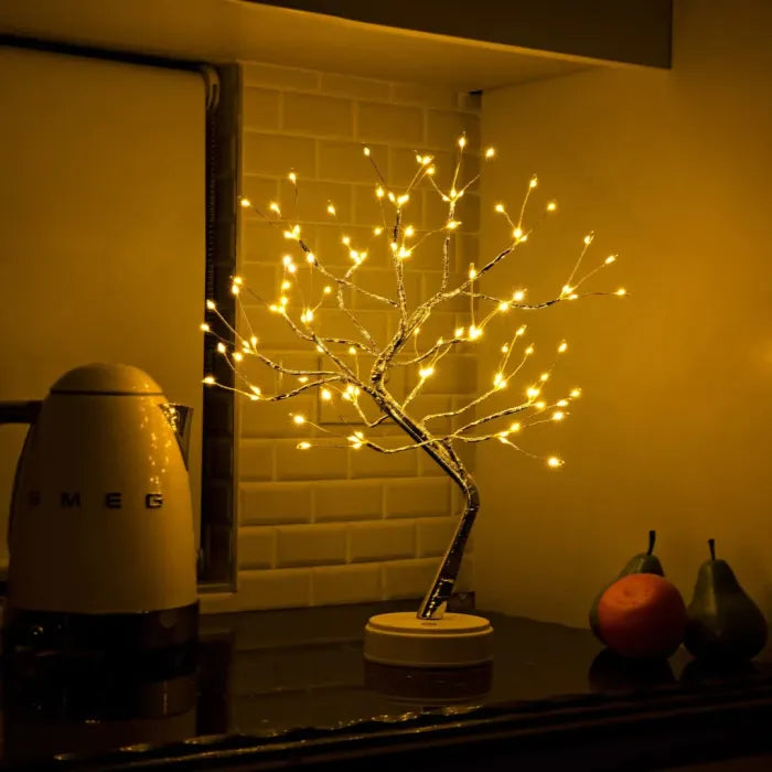 Ljusträdet – belysning med varmvitt sken