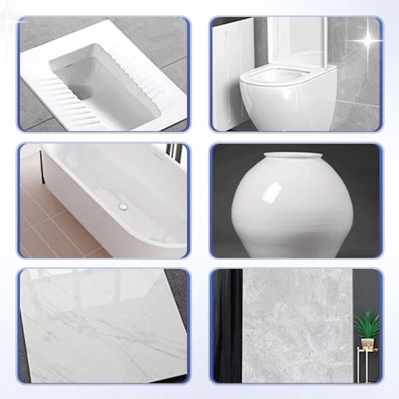 Keramisk Reparationspasta (Vattentät) – Laga Sprickor & Hack i Handfat, Kakel och Porslin