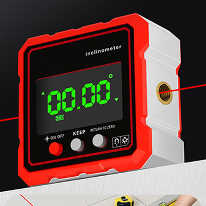 Digital Vinkelmätare med Magnet & LED-display – Hög Precision (Inclinometer)