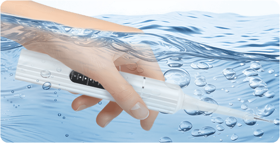 Ultraljuds vattenflosser – effektiv borttagning av plack och djuprengöring av tänderna