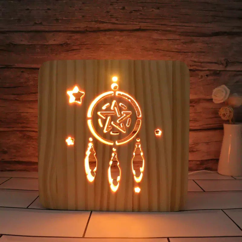 FantasyLight™ – 3D sovrumslampa med mjuk, stämningsfull belysning