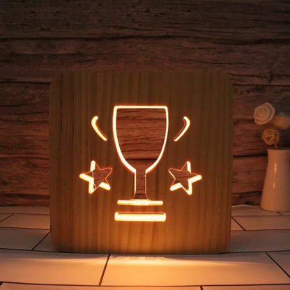 FantasyLight™ – 3D sovrumslampa med mjuk, stämningsfull belysning