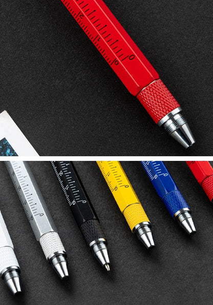 Multifunktionell 7-i-1 Verktygspenna – Den smarta multipennan