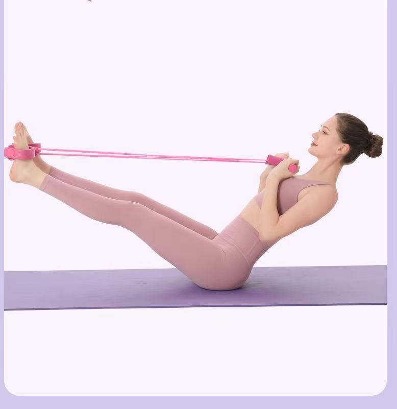 Träningsband med fotstöd – För sit-ups och helkroppsträning