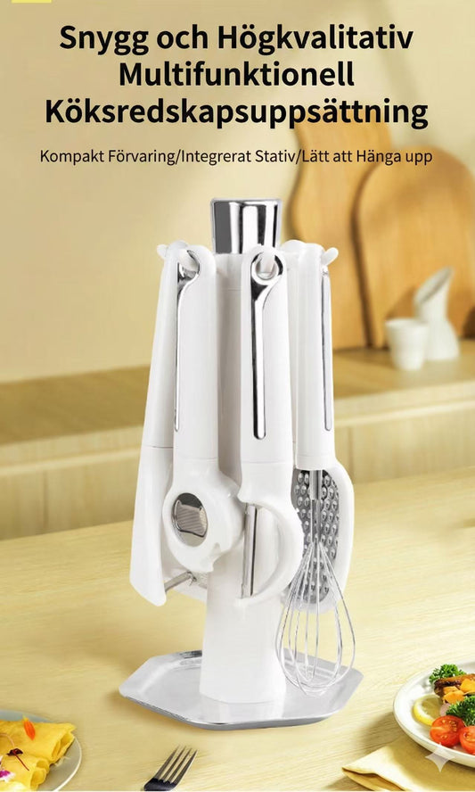 Köksset med 6 delar – Smarta redskap för alla behov