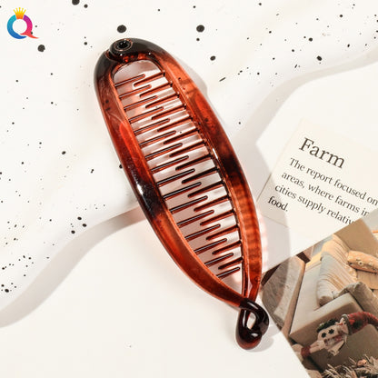 Snygg Hårklämma för "Lazy days" – Enkel och skonsam