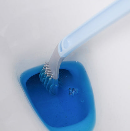 Toalettborste i Silikon – Golf-design & Flexibelt Huvud