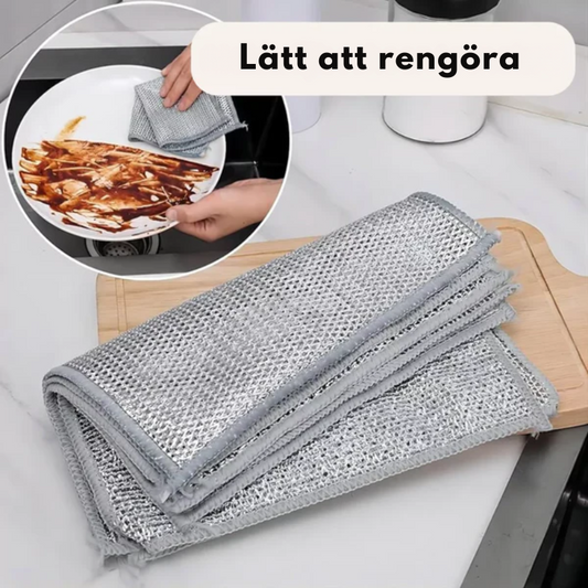 Rengöring utan repor – stark, hygienisk, hållbar & med dubbellagerdesign