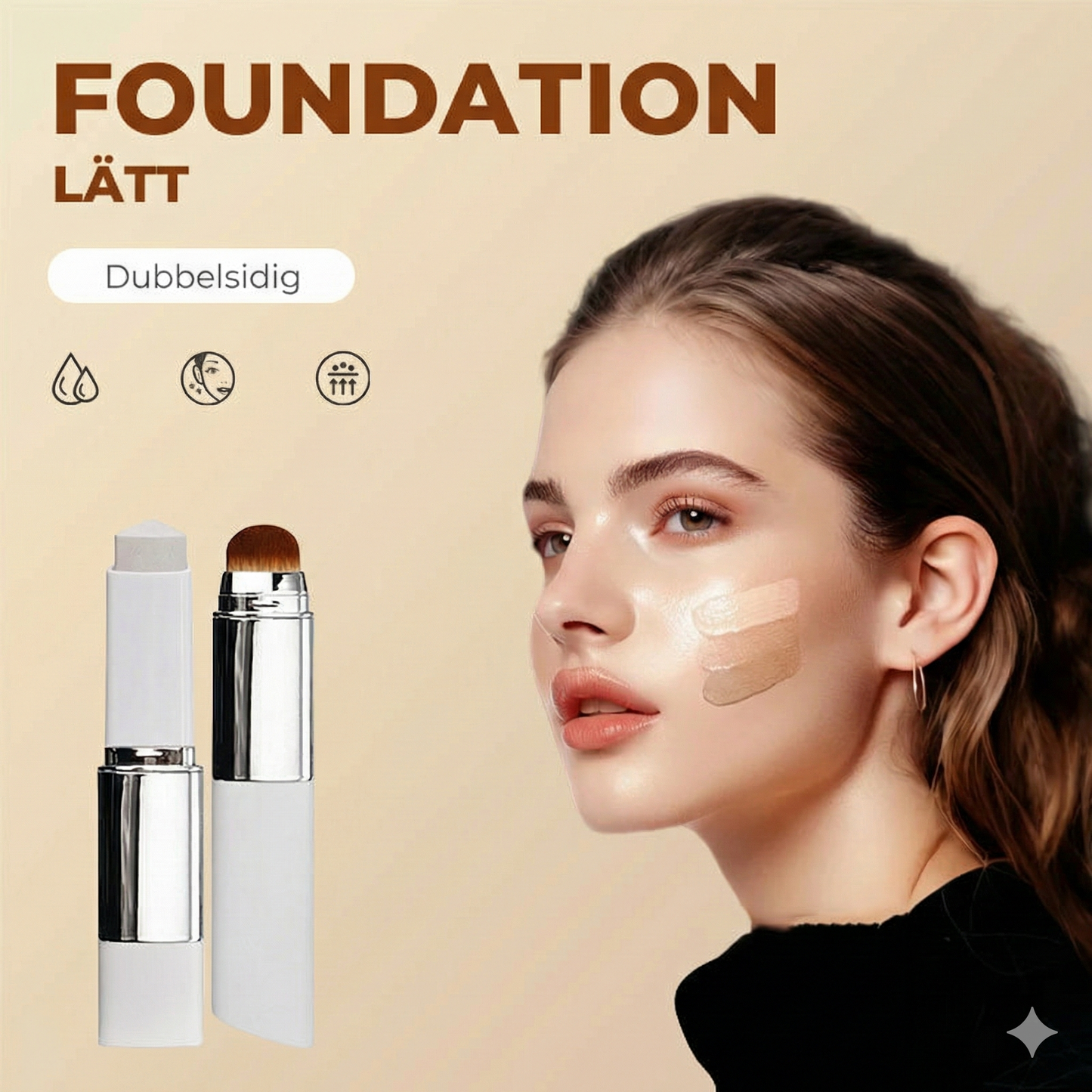 Koreansk Multi-Balm Stick – För Omedelbar Lyster & Jämn Hudton (K-Beauty)