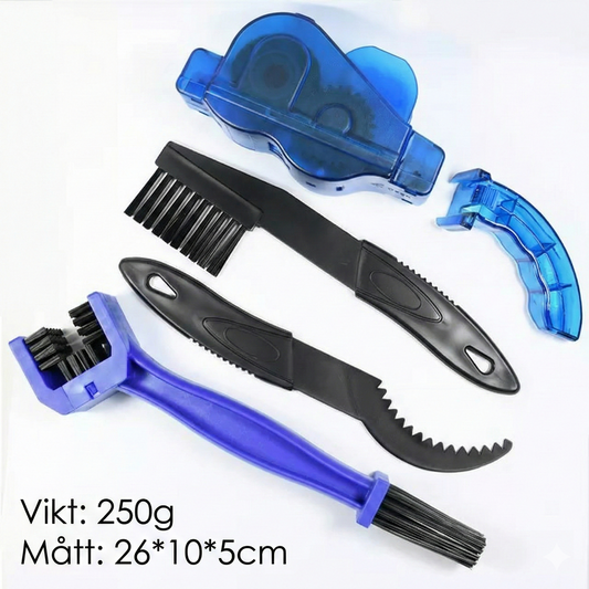 KedjeRen Pro™Smidig Kedjetvätt för Cykel (Komplett Kit)