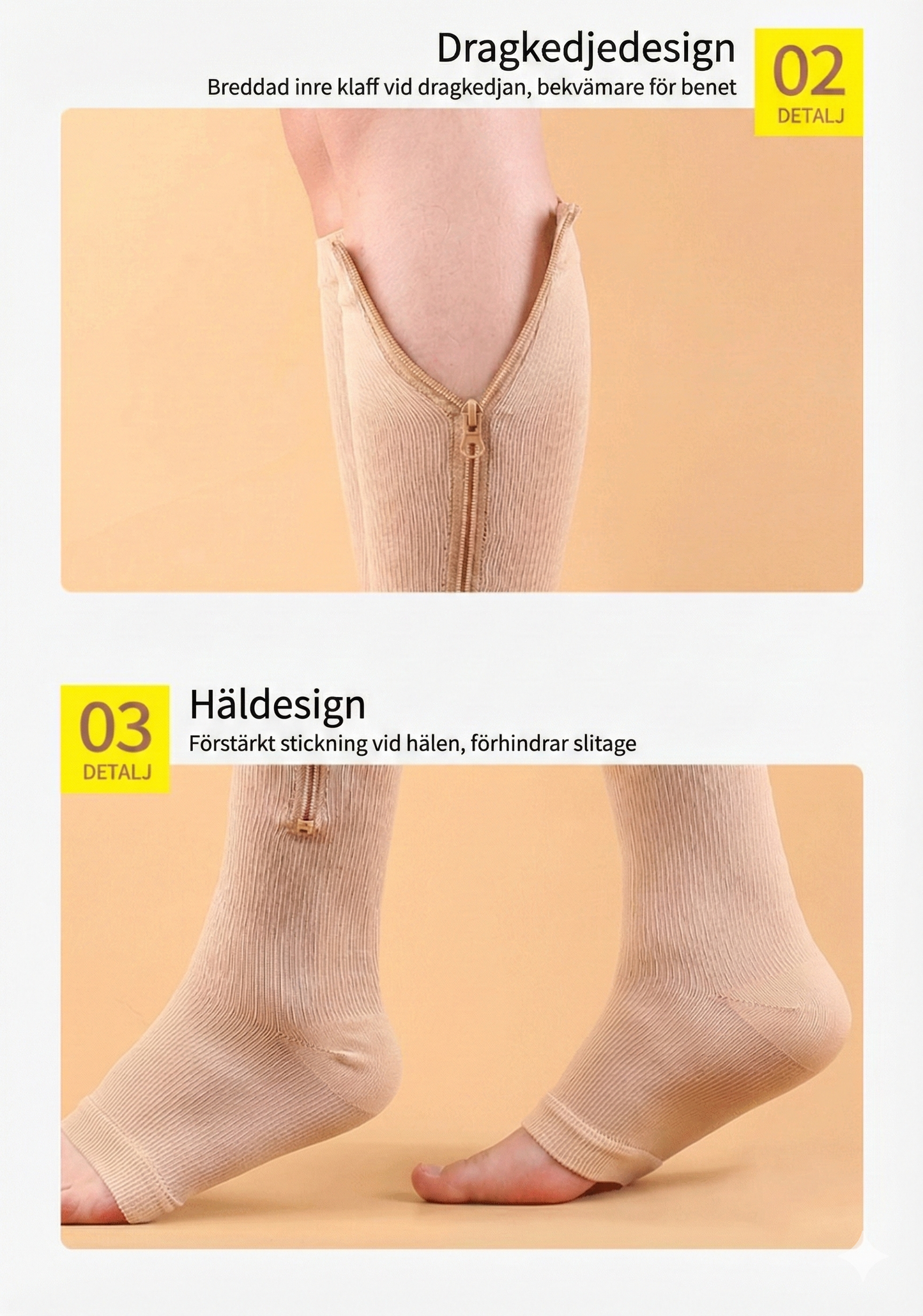 Kompressionsstrumpor för Sport & Löpning – Ökar blodcirkulationen