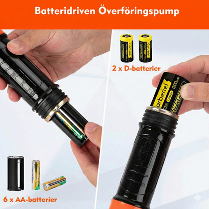 PumpPro Nordic™Bärbar Oljepump & Vätskepump