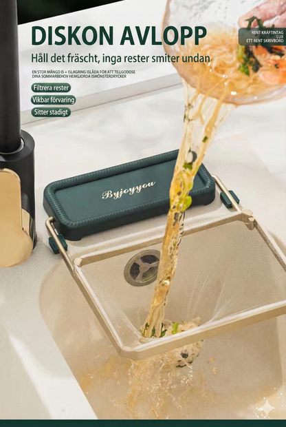 Finmaskigt Filternät för Diskho – Förhindrar Stopp i Avloppet