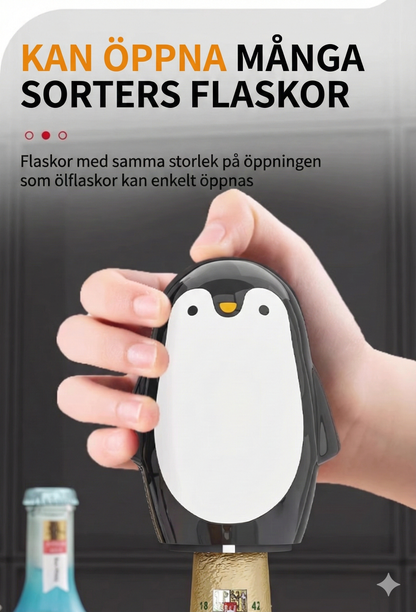 Rolig Flasköppnare "Cartoon" – Perfekt liten present eller till festen