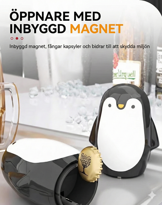 Rolig Flasköppnare "Cartoon" – Perfekt liten present eller till festen