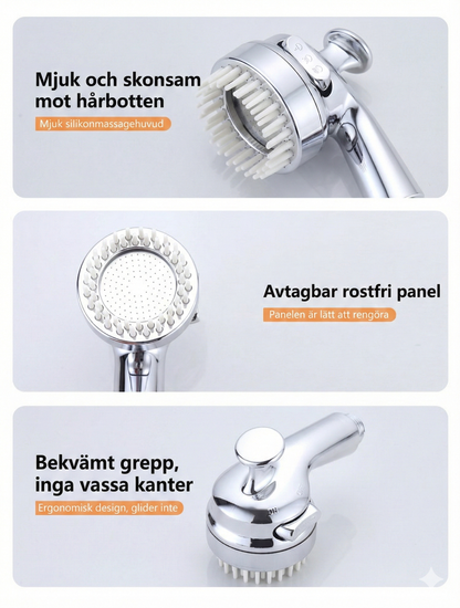 Multifunktionellt kran-set (3-i-1) – För hårtvätt och tandborstning