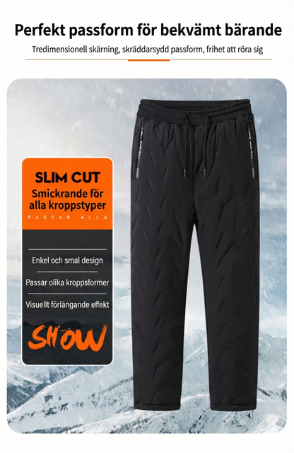 Fleecefodrade Vinterbyxor – Varma, tjocka och bekväma