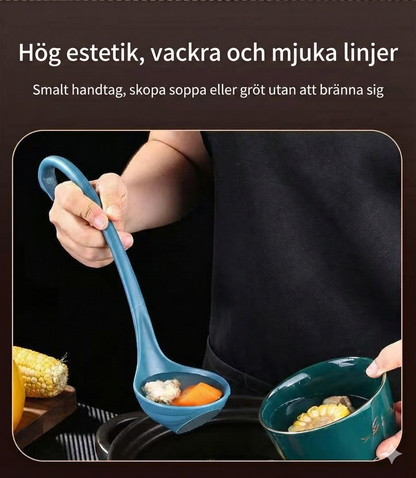 Miljövänlig Soppslev i Vetestrå – Elegant Svan-design