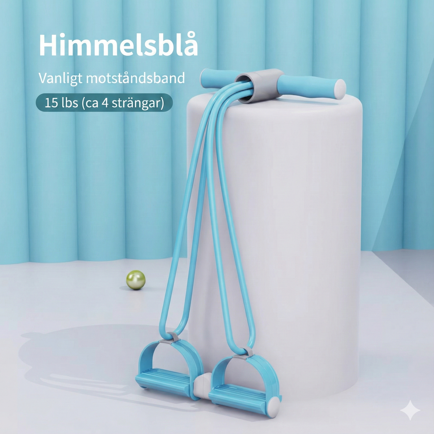 Träningsband med fotstöd – För sit-ups och helkroppsträning