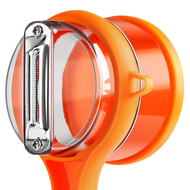 Smart Grönsaksskalare med Uppsamlare – Håll köksbänken ren-Köp 1 få 1 GRATIS