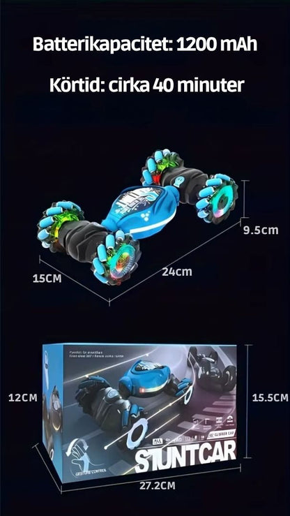 DualControl – Radiostyrd Stuntbil med Geststyrning