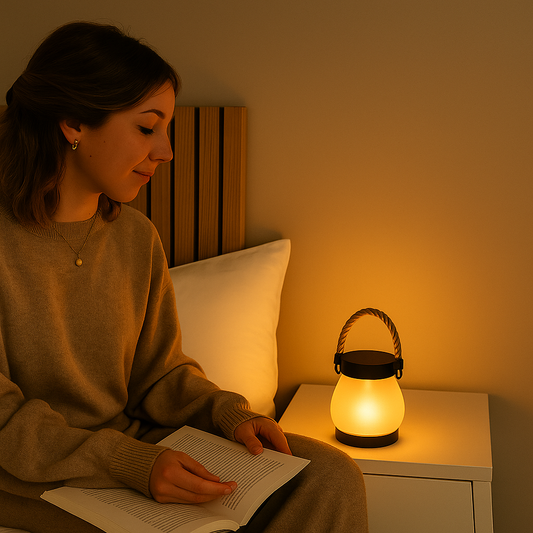 Dancing Flame – solcellslykta med realistisk lågeffekt