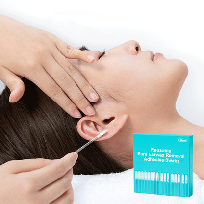 Öronstickor med Klibbig Gel – Skonsam rengöring av öronvax