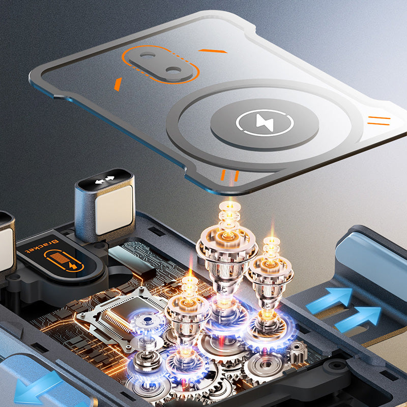 Mobilhållare & Trådlös Laddare till Bil – Automatisk med Sensor