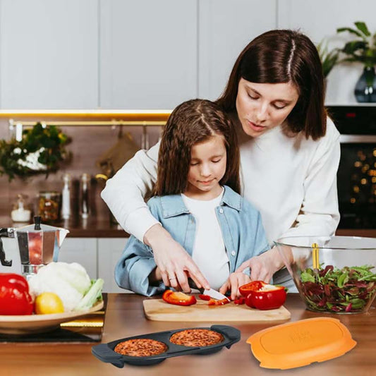 Äggkokare för Mikrovågsugn – Säker & Hållbar (För 2 Ägg)