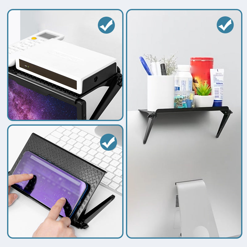 Smarta TV-topphylla utan borrning – hållbar och flexibel för enkel organisering