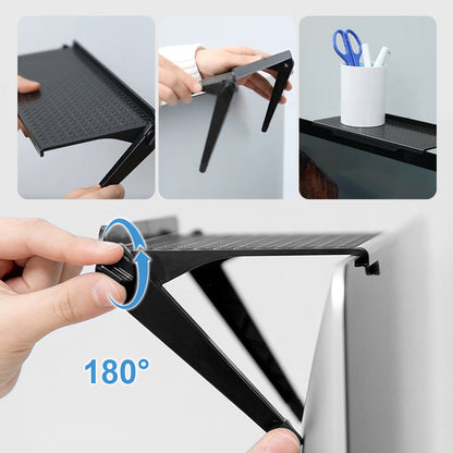 Smarta TV-topphylla utan borrning – hållbar och flexibel för enkel organisering