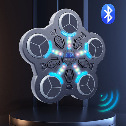 Smart Boxningsmaskin med Musik – Bluetooth & LED-ljus (Väggmonterad)