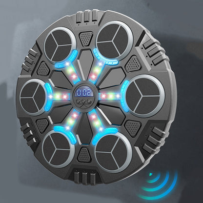 Smart Boxningsmaskin med Musik – Bluetooth & LED-ljus (Väggmonterad)