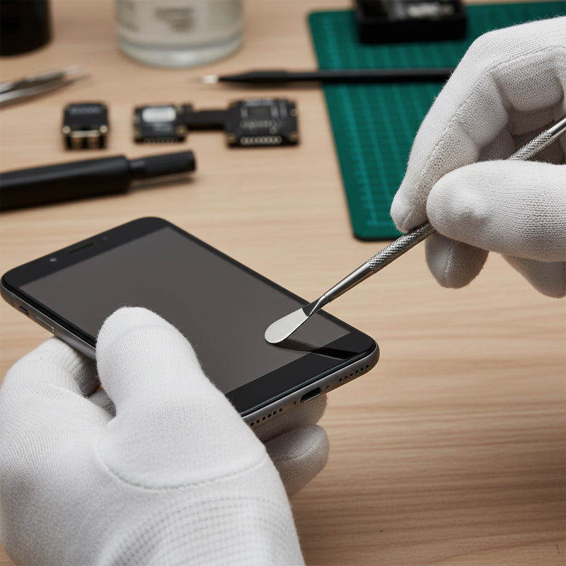 3-i-1 verktygssats för öppning av elektronik och bändjärn